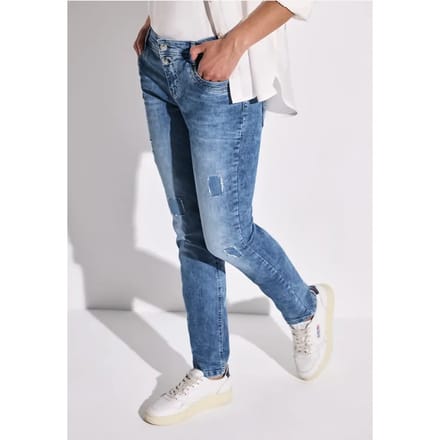 Verwoeste jeans