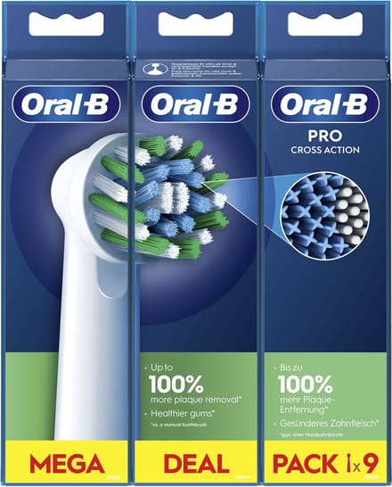 Oral-B Tandenborstelkoppen CrossAction