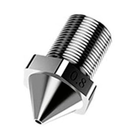 0,8 mm Steel Nozzle Geschikt voor: FlashForge Guider 3, FlashForge Guider 3 Plus Sonstiges 3D Drucker Zubehör 80002859001