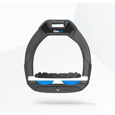 Veiligheidsstijgbeugels kind Incliné Grip Antraciet/Wit/Blauw Flex-On Safe-On