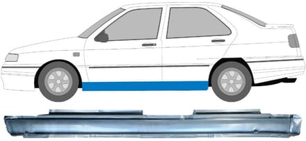 Volledige dorpel voor Seat Toledo I 1991-1999 / Links