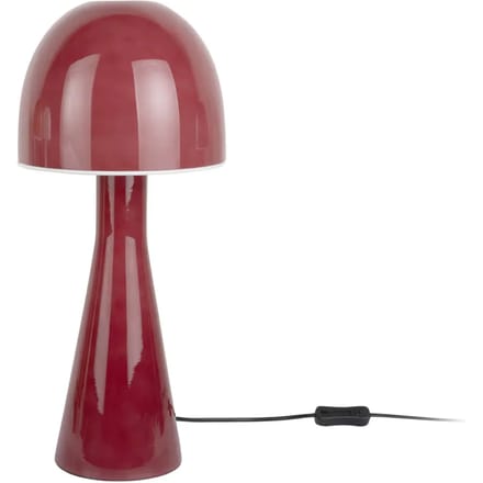 Leitmotiv Tafellamp Bombin - Donkerroze - Ø20cm - Scandinavisch