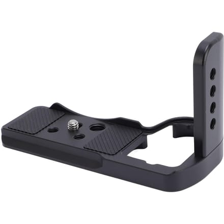 Camera L-beugel voor Arca met 1/4 inch en 3/8 inch gaten Verticaal Horizontaal Schakelen Statiefplaat voor black