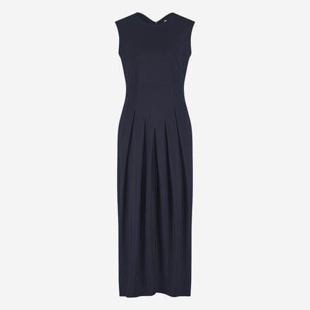 Jacklin stretch technical jersey dress | Blue - Blue / S
