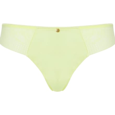 Livera Thong Soft Lace Tender Yellow Größe: L | Unterhosen Outlet | Damen | Gelb