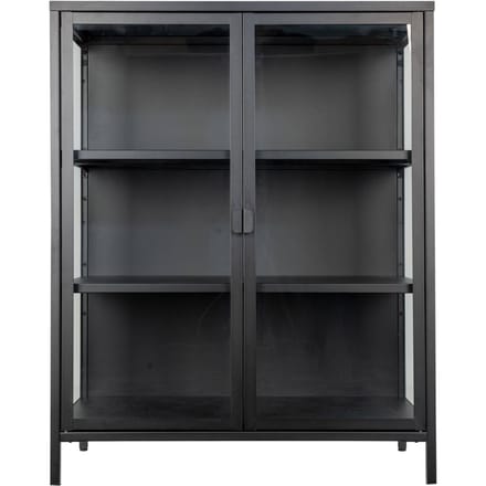 House Nordic Vitrinekast Brisbane Zwart Klein