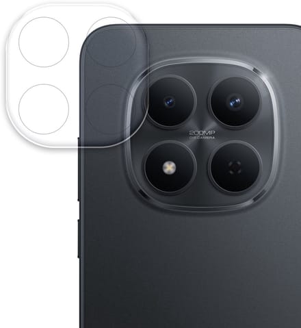 Rosso Camera Protector Geschikt voor Xiaomi Redmi Note 15 Pro Plus - Lens Bescherming - Case Friendly - Ultra Dun Glas - Transparant