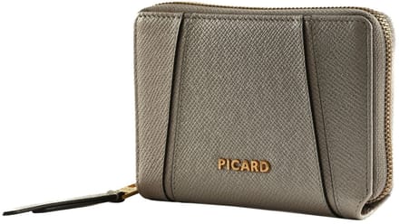 PICARD portemonnee Chic Way 1 Zip Around Wallet Silver Taupe