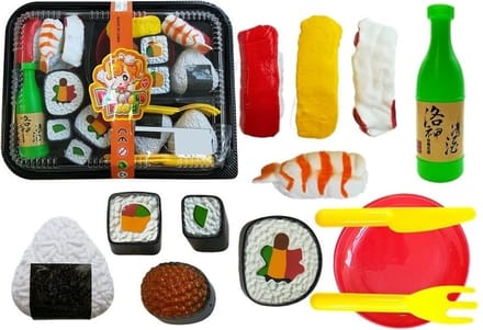 Speelgoed eten - sushi set - 19-delig - voor kinderkeukens