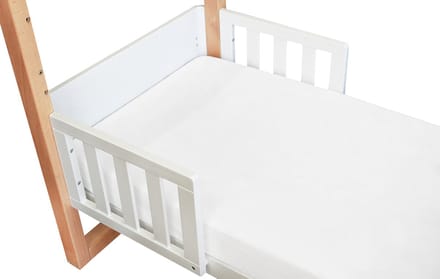 INDIGO Jersey Baby Hoeslaken 060x120+30 cm 11 Wit