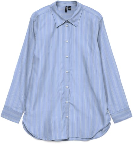 VERO MODA - VMELINA LS SHIRT WVN NOOS - Dames - Blouses