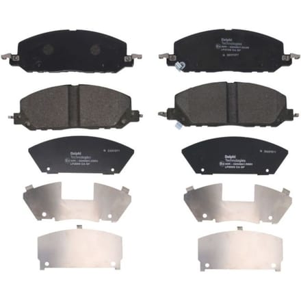 Remblokset DELPHI LP3699, voor