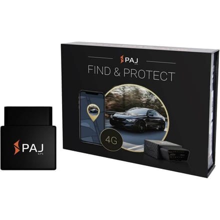 PAJ GPS CAR OBD 4G 2.0 GPS-tracker Voertuigtracker Zwart 1 stuk(s)
