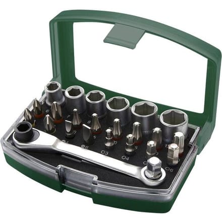 Brüder Mannesmann M29700 M29700 Dopsleutelset 24-delig