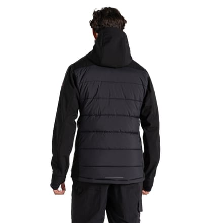 Craghoppers Heren Castleford gewatteerd hybride jack (Zwart)
