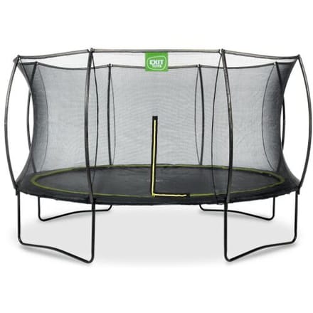 EXIT Silhouette Trampoline ø366cm - Op Poten - Rond - Trampoline Buiten - Voor Kinderen - Zwart