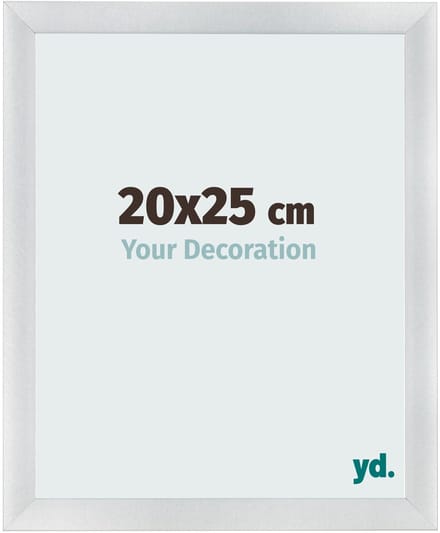 Your Decoration - Fotolijst 20x25 cm - MDF - Zilver Mat - Pisa