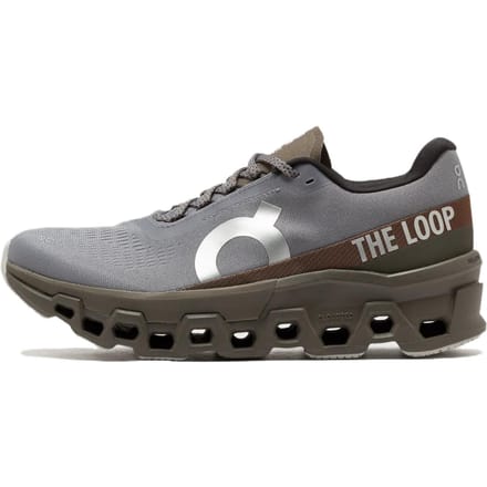 The Loop Running Supply x Pleasures x Cloudmonster 2 Mist Olive Heren Sneakers Grijs 3MF10493192 44.5 gray