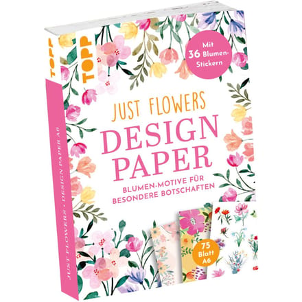 Design Paper "Just Flowers"