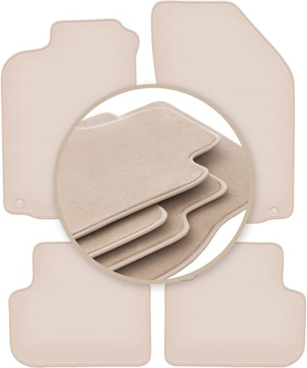 PREMIUM beige matten voor: Alfa Romeo 147 hatchback 2000-2010