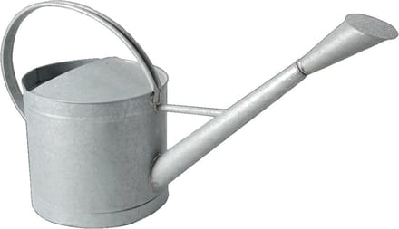 Zinken gieter buitenshuis XL