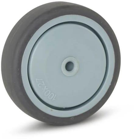 Trolley wiel - 100mm - 100kg