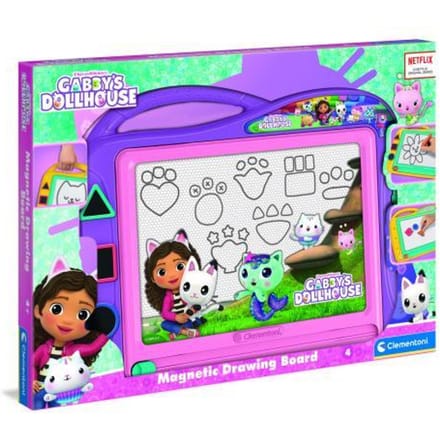 Clementoni Gabby’s Poppenhuis - Magnetisch Tekenbord - Het Creatieve Cadeautje - Vanaf 4 jaar