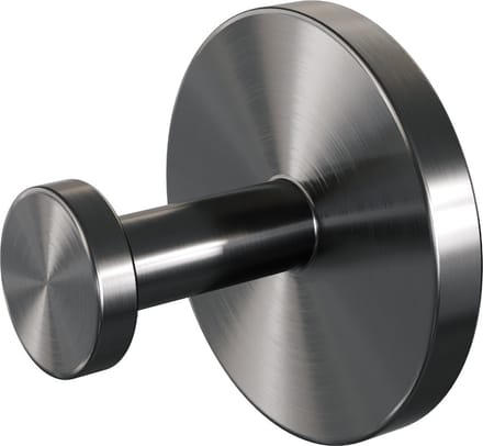 Brauer Handdoekhaak - Gunmetal Geborsteld Pvd