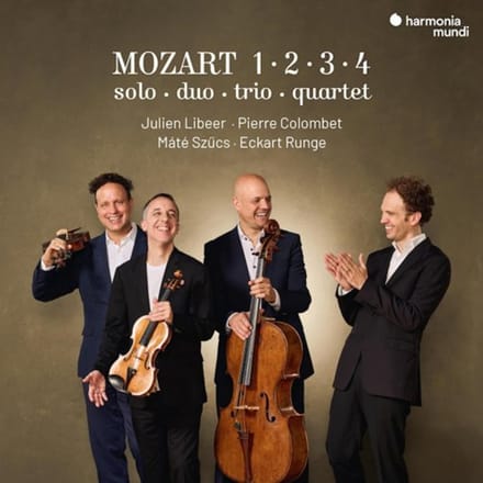 Mozart 1-2-3-4 Solo, Duo, Trio, Quartet - Julien Libeer & Pierre Colombet