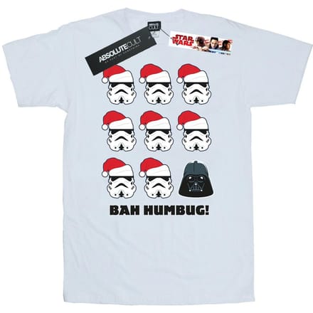 Star Wars Heren Kerstmis Humbug T-Shirt (Wit)