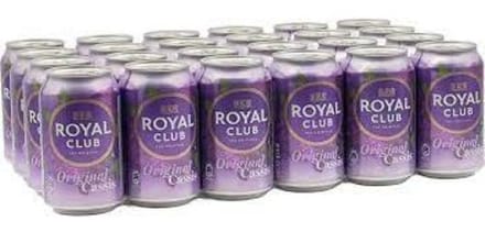 Tray Royal Club Cassis - 24x33cl