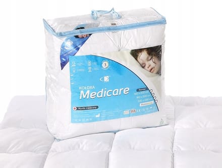 Anti-allergisch Dekbed 200x220cm Medicare Wit 100% Microvezel
