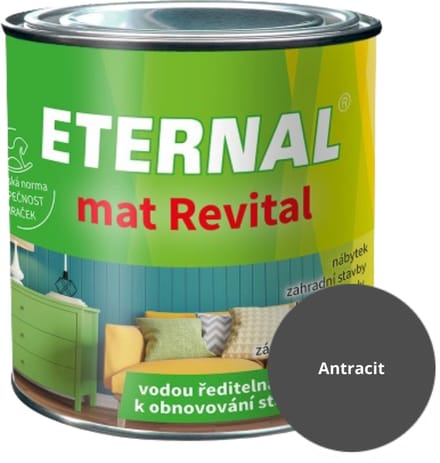 Eternal MAT Revital 0,35 kg, Antraciet (RAL7016)