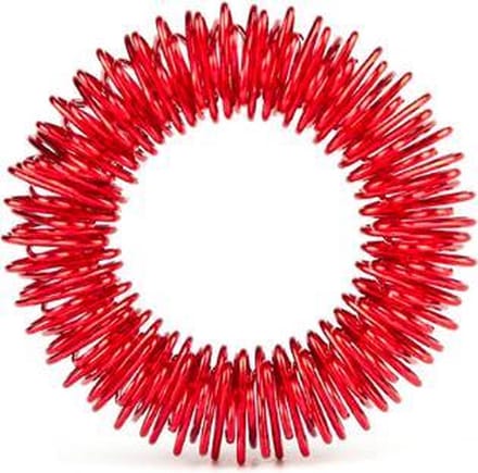 ProductGoods - 5 x Vingermassage Ring Rood | Accupunctuur | Ontspanning | Welness