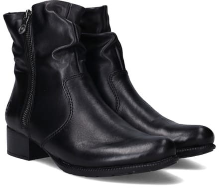 Rieker Dames Enkellaarsje - 78656-00 Zwart - Maat 38