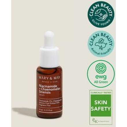 Mary&May - Niacinamide + Chaenomeles Sinensis Serum Mini - Gezichtsserum