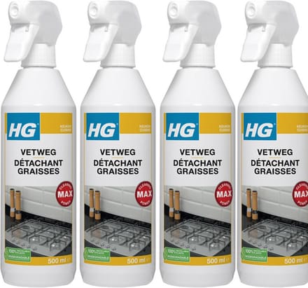 HG Vetweg - 4 stuks + gratis KD spons