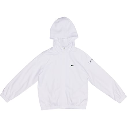Lacoste Diamond Taffeta Trainingspakken Kinder - Wit - Maat 140 - 152 CM - Poly Woven