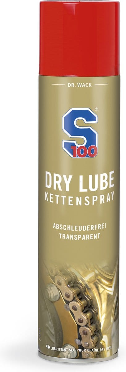 S100 Dry Lube Kettingspray - Hybride formule - 400ml