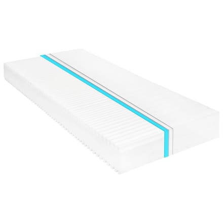 vidaXL - Matras - 7 - Zone - 16 - cm - PU-schuim - H2 - H3 - 180x200 - cm