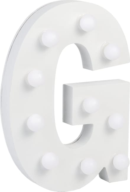 Light Letters - G