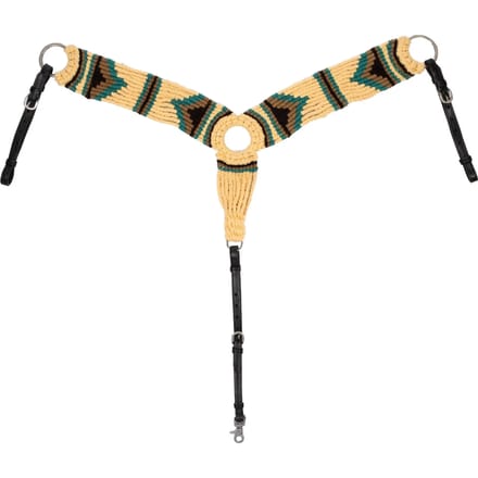 Ruw mohair jachtcollier voor paard Pool's
