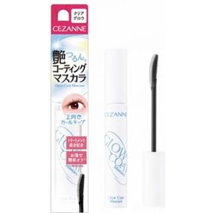 CEZANNE - Glow Coat Mascara 00 Clear Glow