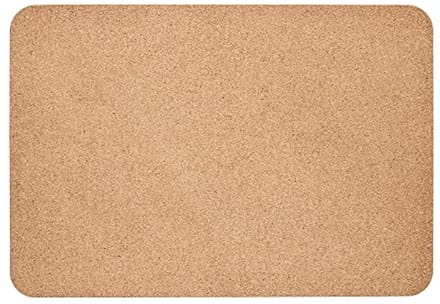 Bureauonderlegger 45x65 cm van Kurk - Vuilafstotend en Geluidsdempend