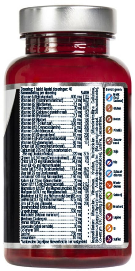 Lucovitaal - Multi + Compleet Man - 2 x 120 tabletten - Voordeelverpakking