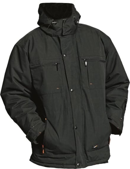 Winterjas/Parka Emerton zwart maat L  (heren winterjas)