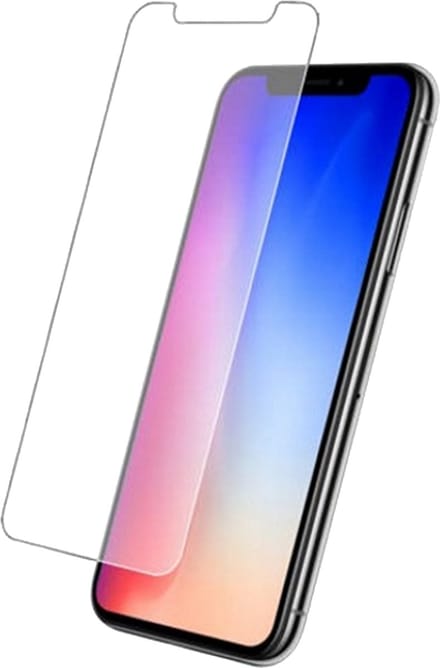 LuxeBass Screenprotector geschikt voor  iPhone XR - glas scherm - bescherming