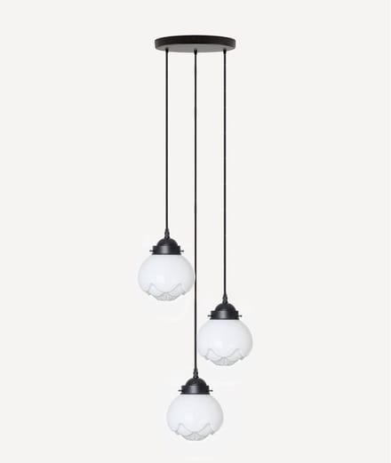 3 lichts hanglamp Paeonia - Art Deco Trade