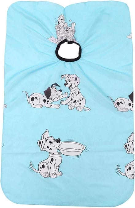 Haarknipcape waterbestendig voor kinderen - kliksluiting - kapperscape - haarcape - kinderen .