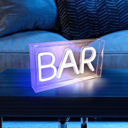 JUST LIGHT. GmbH LED tafellamp Neon Bar, USB